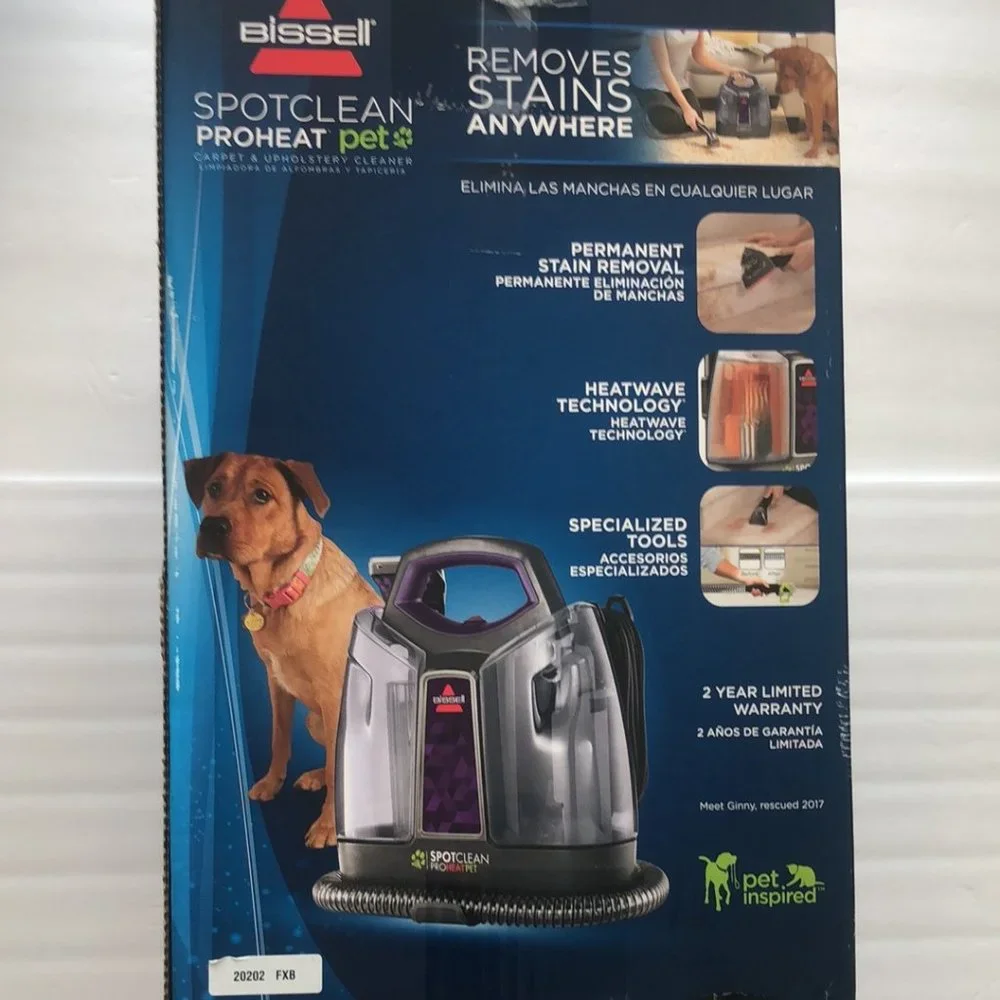 Bissell Spotclean Proheat Pet Carpet & Upholstery Cleaner Stain Removal new - Picture 3 of 3